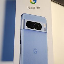 Pixel 8 Pro Bay Blue Unlocked (New Sealed better than Samsung S24 ultra and iPhone 15 pro max)