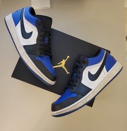 Air Jordan 1 Low Royal Toe (2019) ✅️ Size 9.5 Men's 🆕️ Preowned, Used (See All Pics) 🔹️💯% Guaranteed Authentic🤙🏽 Nike AJ1 I 🔥🔥🔥