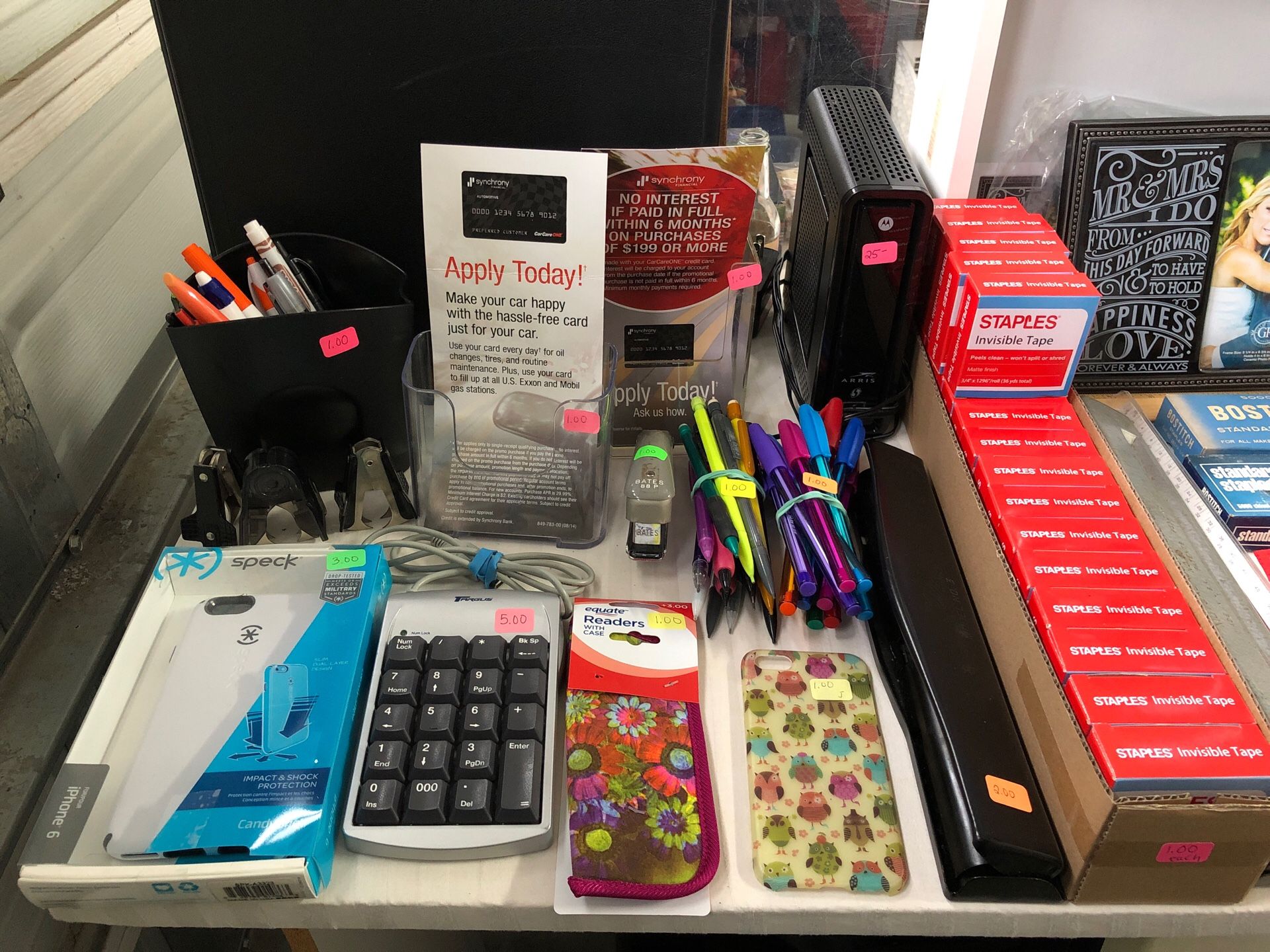 New & Used Office/School Supplies