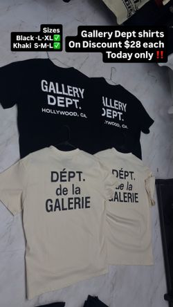 Gallery, Dept shirts all sizes available