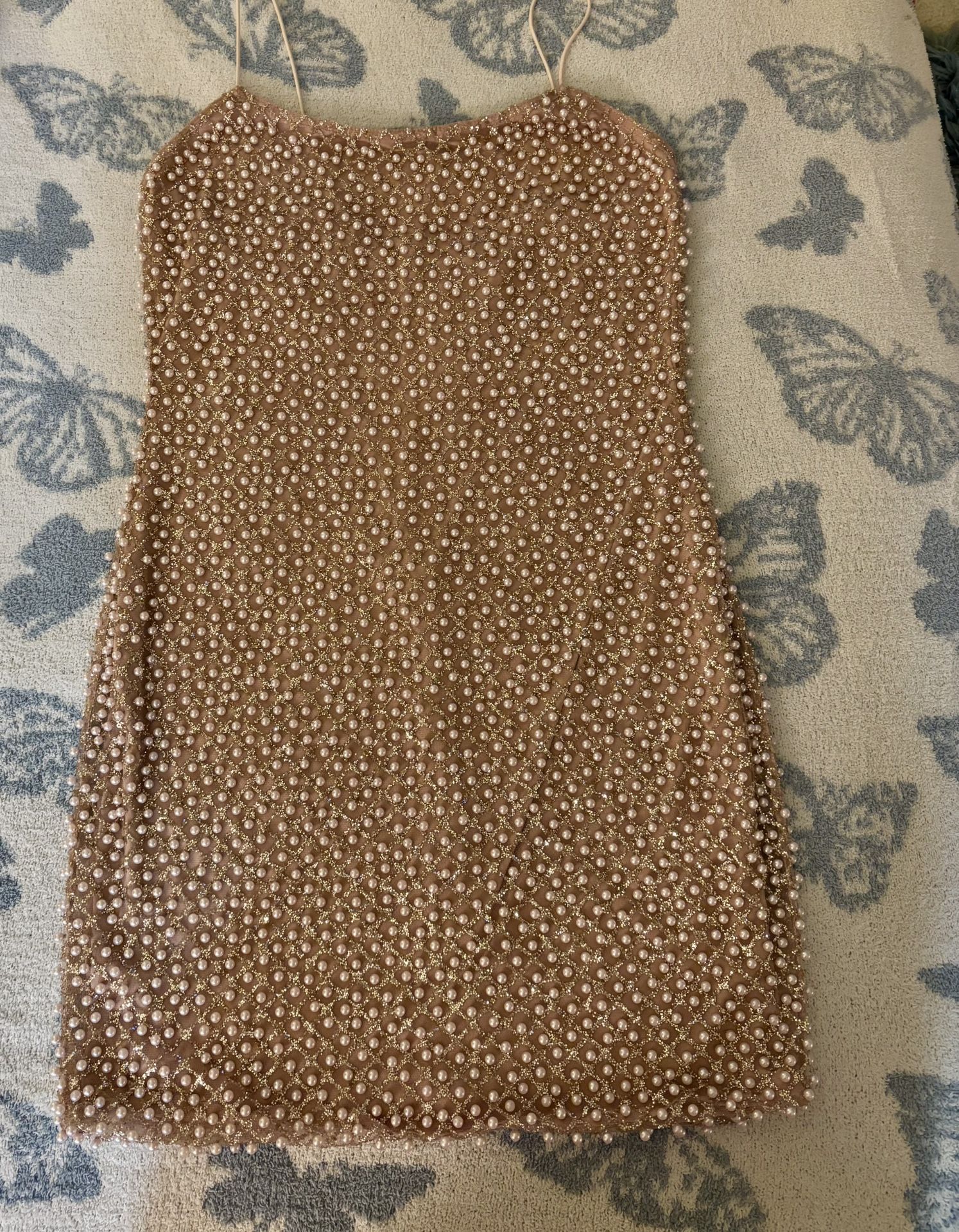 Fashion Nova Embellished Jewel Dress