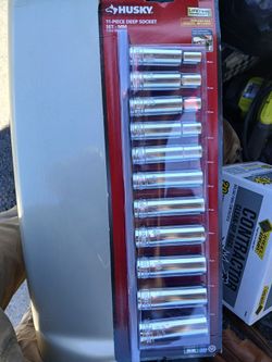 Husky deep socket Set
