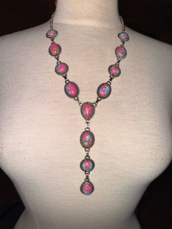 Western Style Lariat Necklace