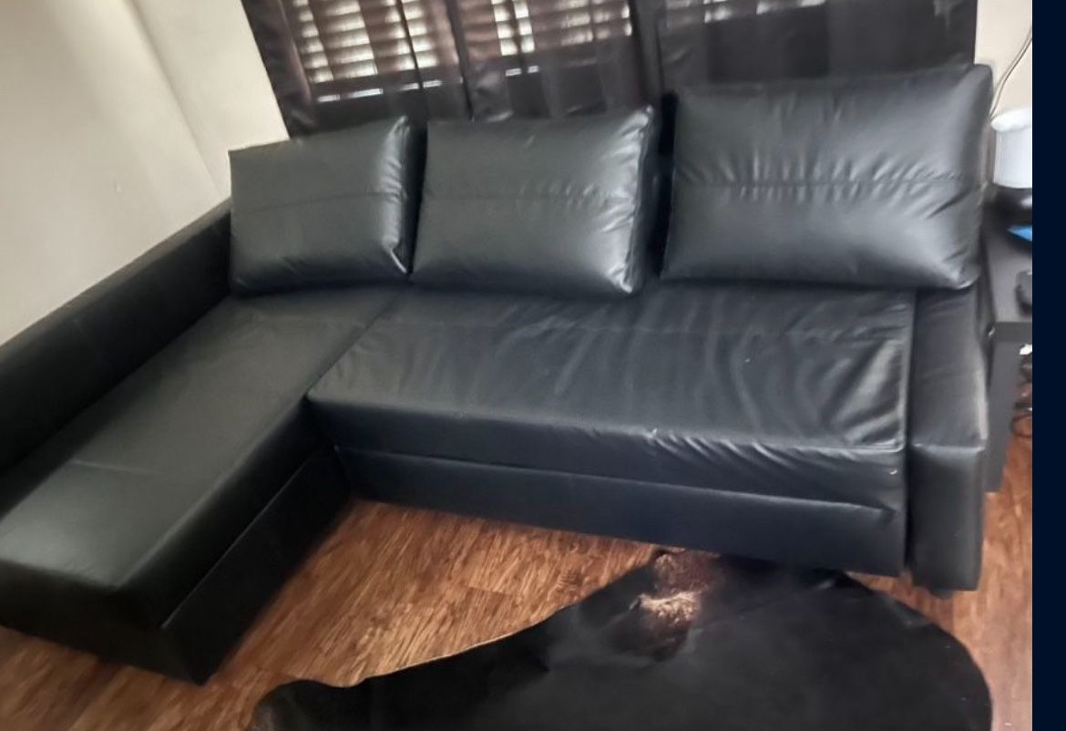 Leather Couch 