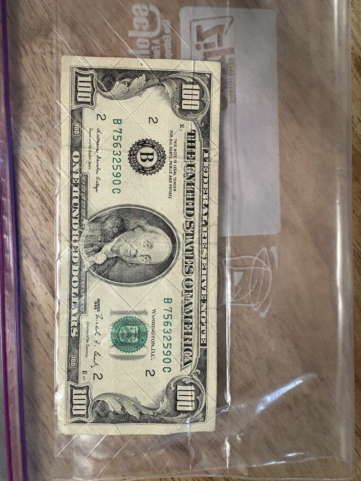 Selling Collector Bill / One Only