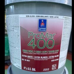 Semi Gloss Promar 400 White