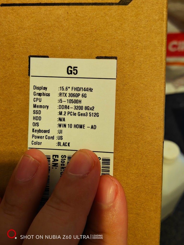 Gigabyte G5 Gaming Laptop