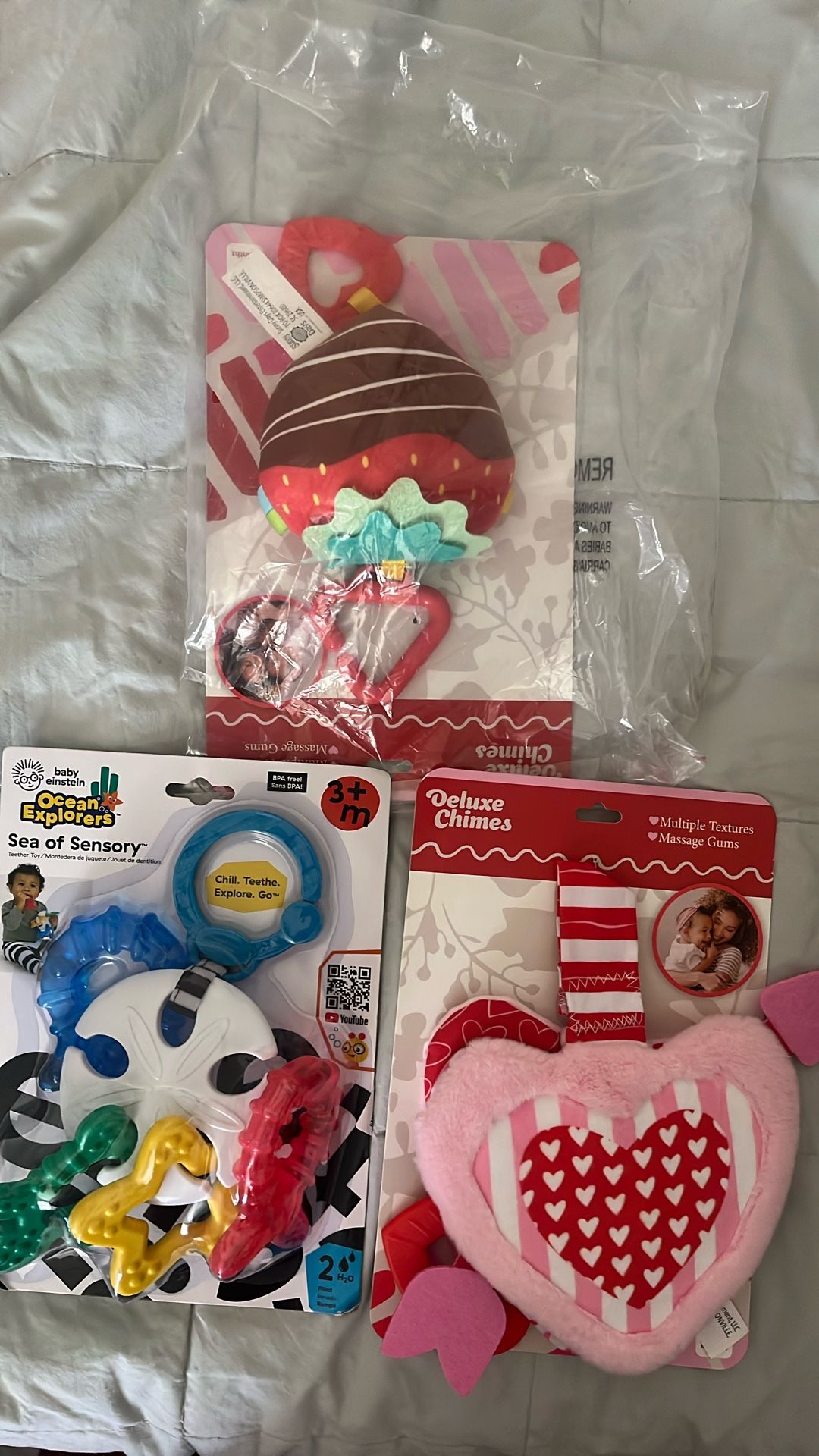 Baby Teething Toys- Bundle All Together-New