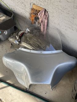 Front Fairing  For Road King  with brackets & music