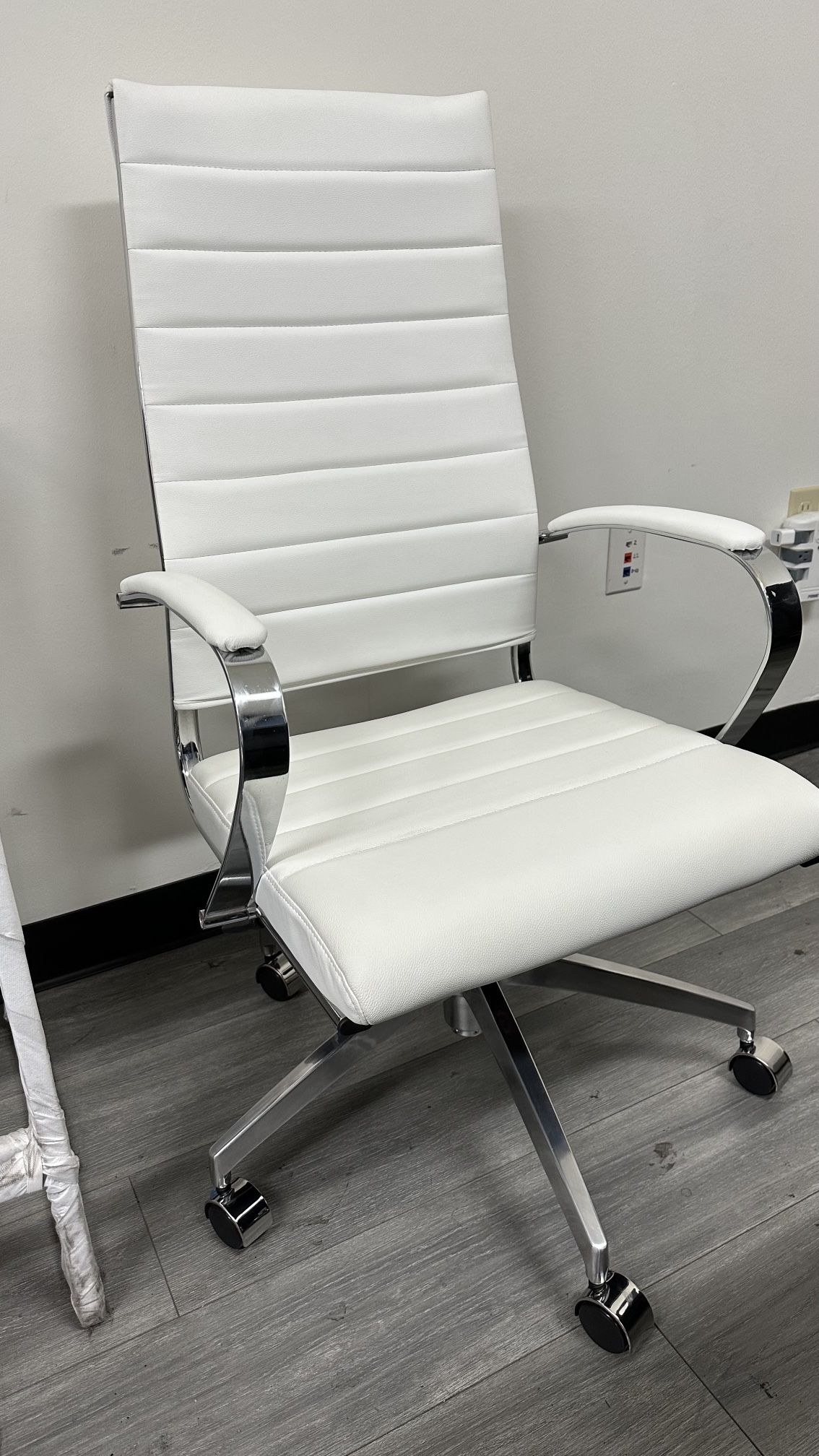 New White Jive Office Chair