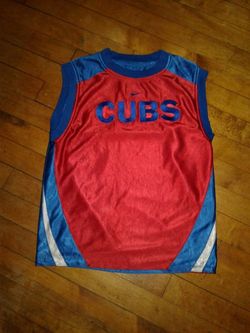cubs reversable jersey size small kids