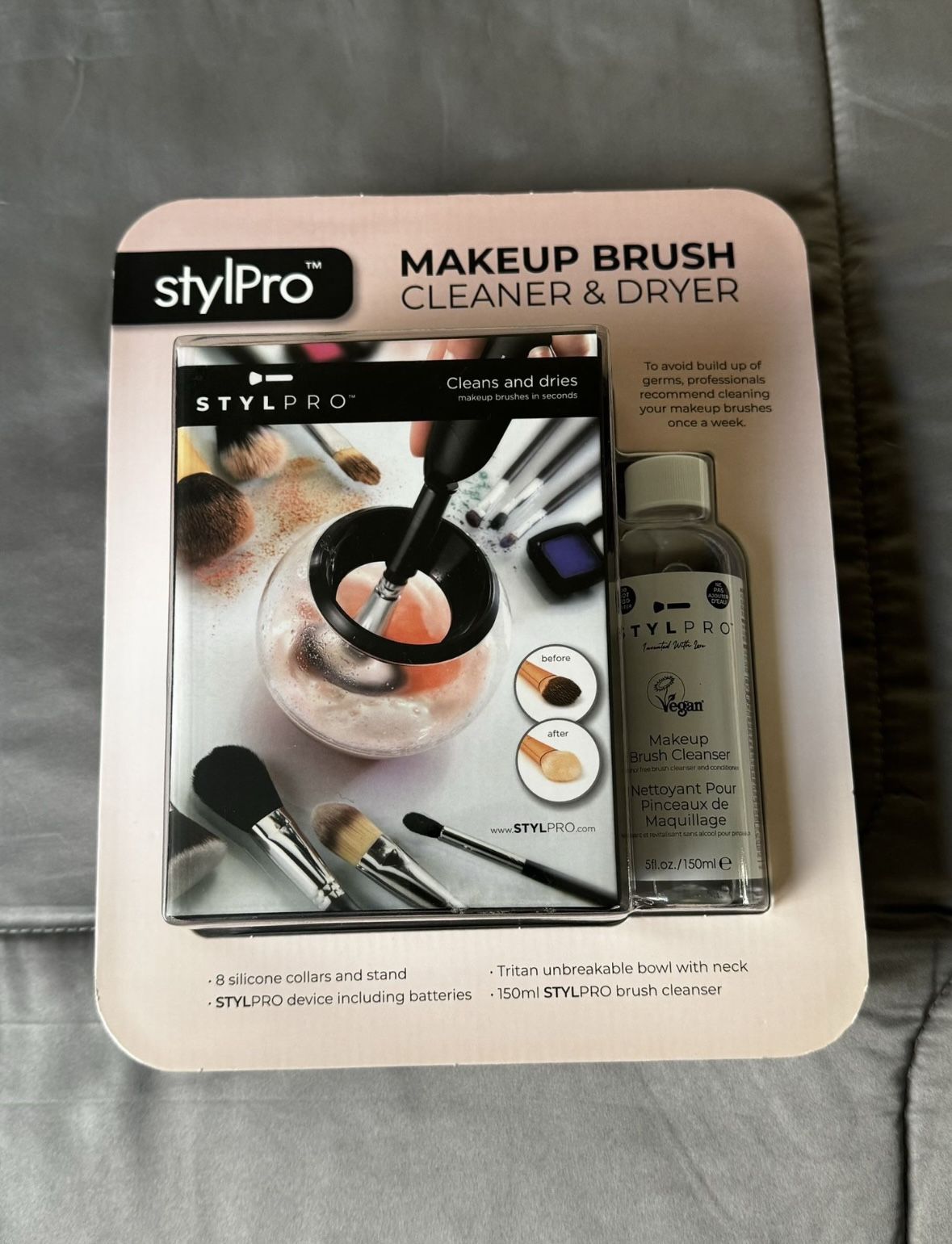 StylPro makeup brush cleaner & dryer    