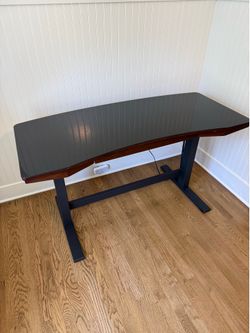 Tedford Adjustable Glass Top Standing Desk ($250 OBO)
