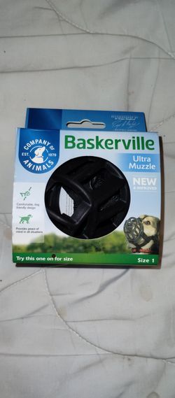 NWT Baskerville Ultra Muzzle Size 1