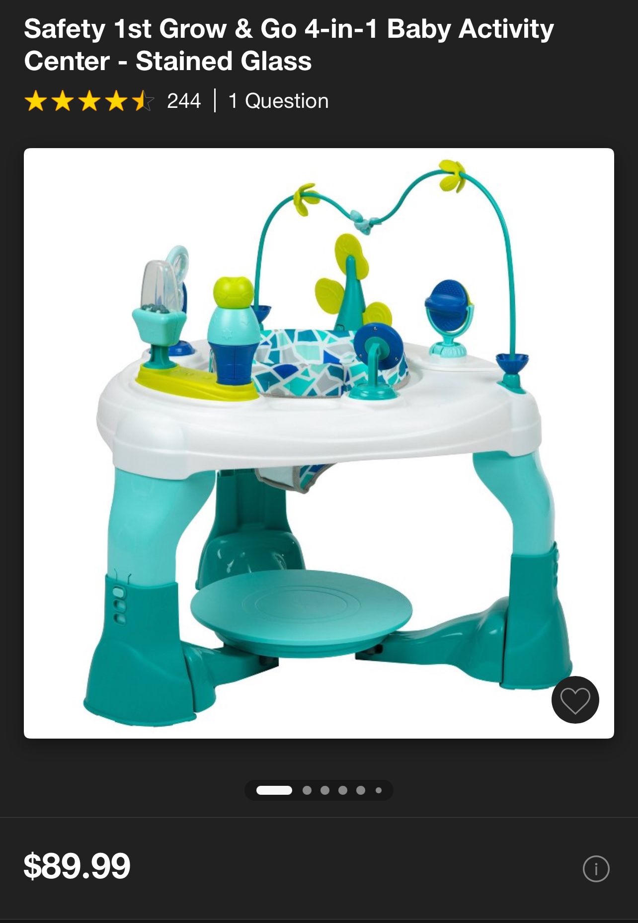 Baby 3in1 Jumper Table N Activity