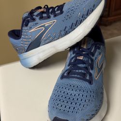 Brooks Glycerin 20 Womens Running Shoes Blue Athletic Sneakers Size 9