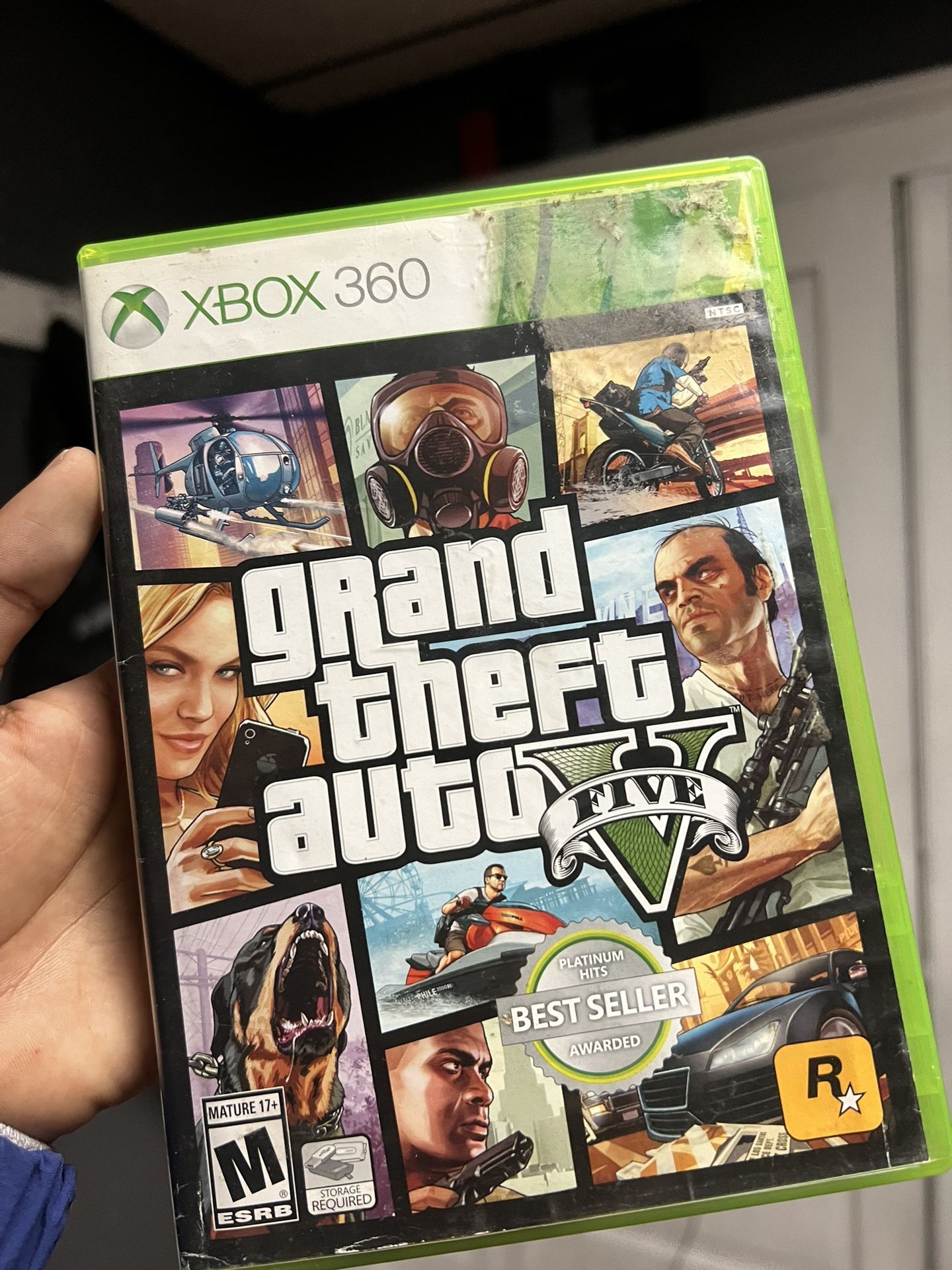 GTA 5 Empty Case For Xbox 360