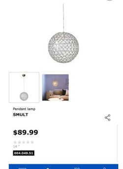 Ikea hanging lamp