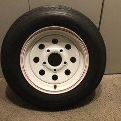 Trailer Tire And Wheel