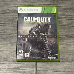 XBOX 360 Call Of  Duty Advanced Warfare Day Zero Edition