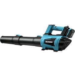 Cordless Leaf Blower Compatible with M Akita 18V Battery(No Battery) - 250MPH| 750CFM | 6 Speed Brushless Turbo Powerful Electric Leaf Blowers for Law