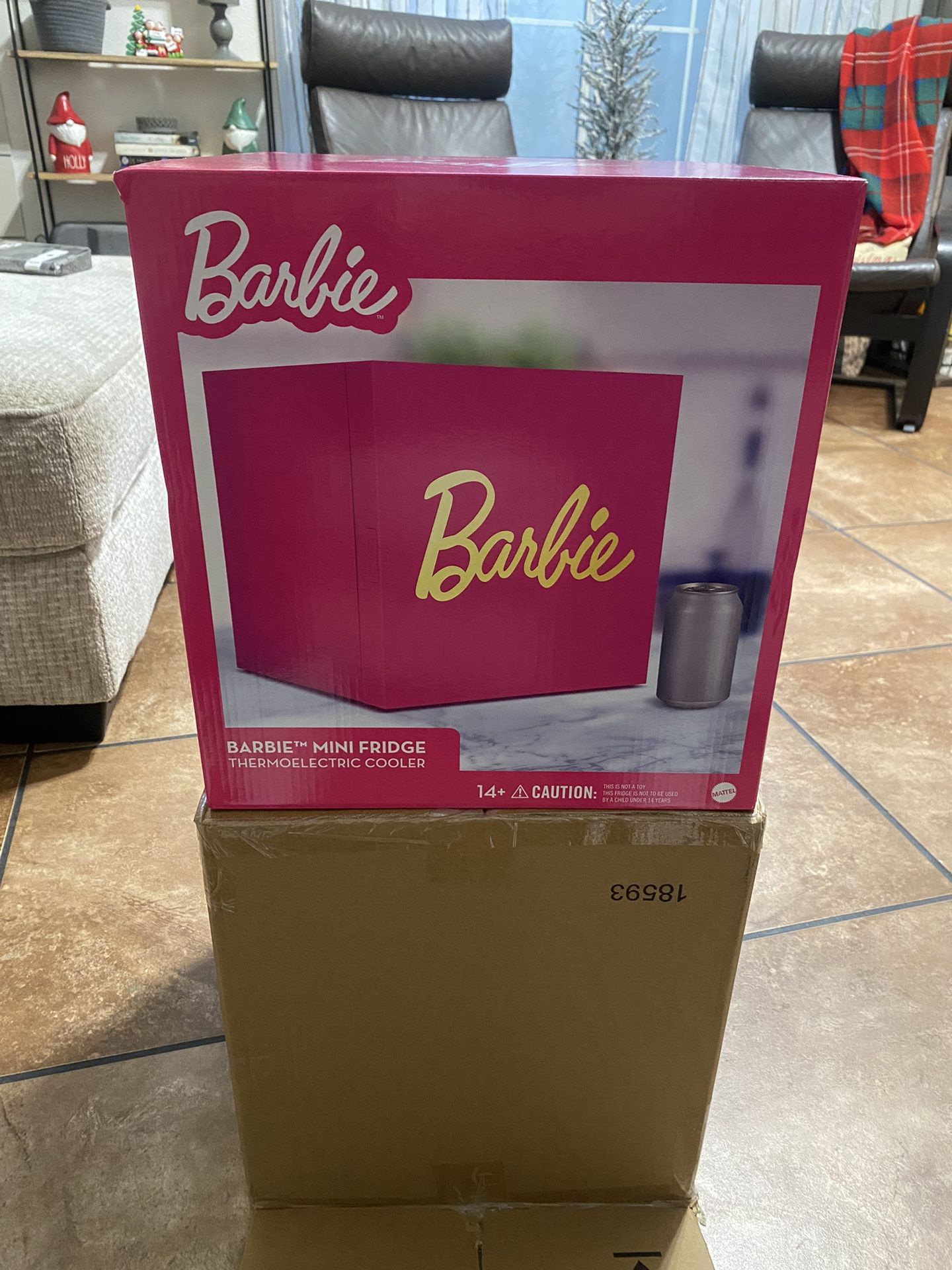Barbie mini fridge hotsell