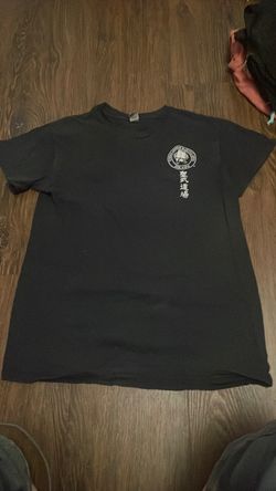 Black Martial Arts Graphic T-Shirt