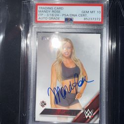 Mandy  Rose Rookie Card 