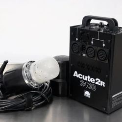 Profoto Acute 2R 2400 w/s Kit With Extra Head And Ring Flash And More