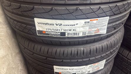 225/55/17 Hankook tires 🛞