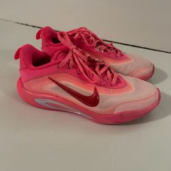 Kids/Girls 4Y Nike A'ja Wilson A'One in the Pink A'ura Colorway Basketball Shoes