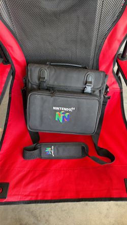 Nintendo 64 carrying case and console only