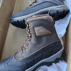 NORTIV 8 Men's Insulated Waterproof Construction Winter Snow Boots
