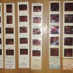 Vintage Disneyland and Pearl Harbor attack history slides