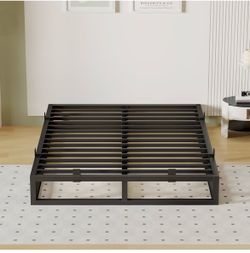 King Size Metal Platform Bed Frame