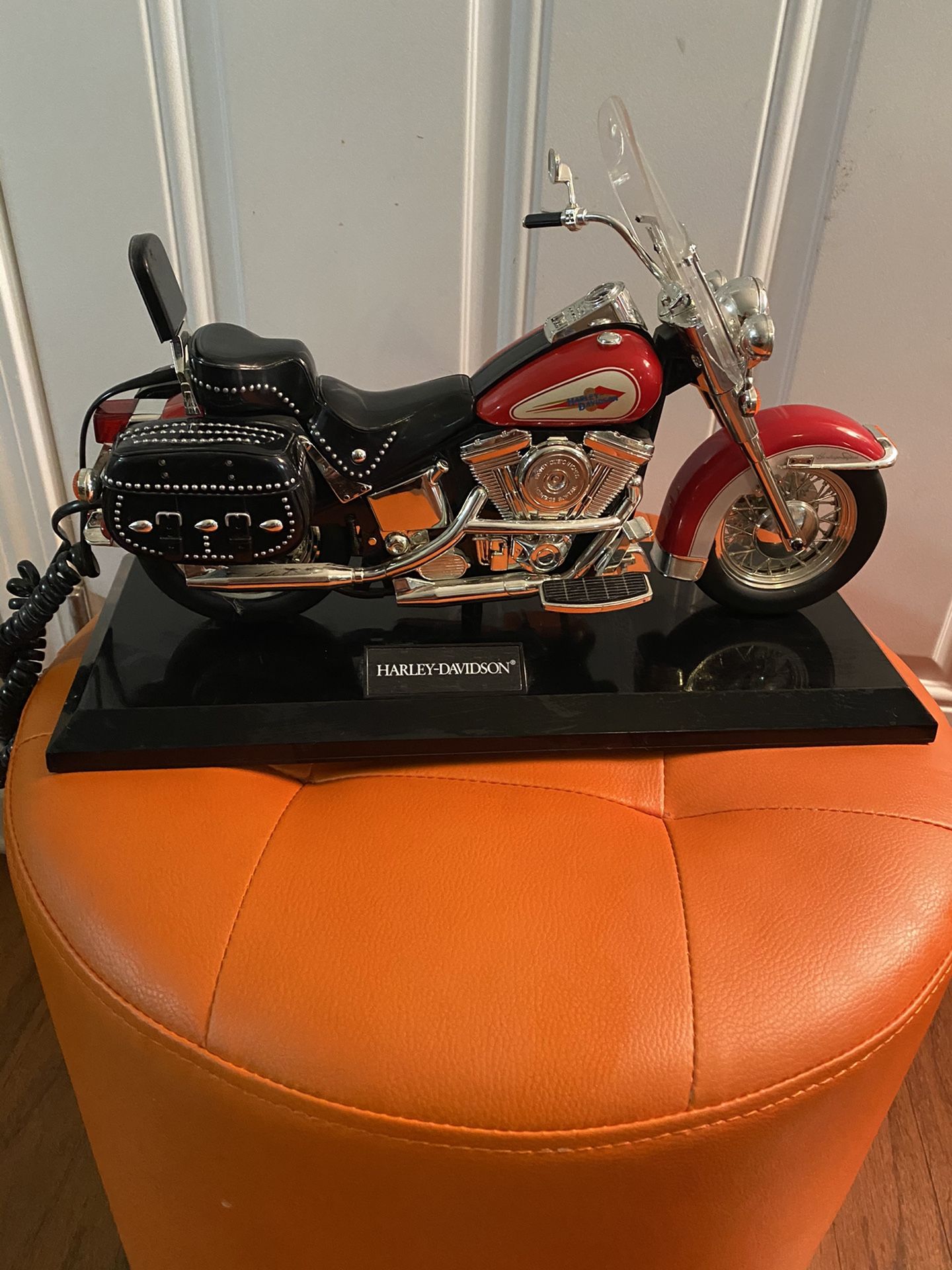 Vintage Harley-Davidson Desk Telephone Very Rare American Motorcycle