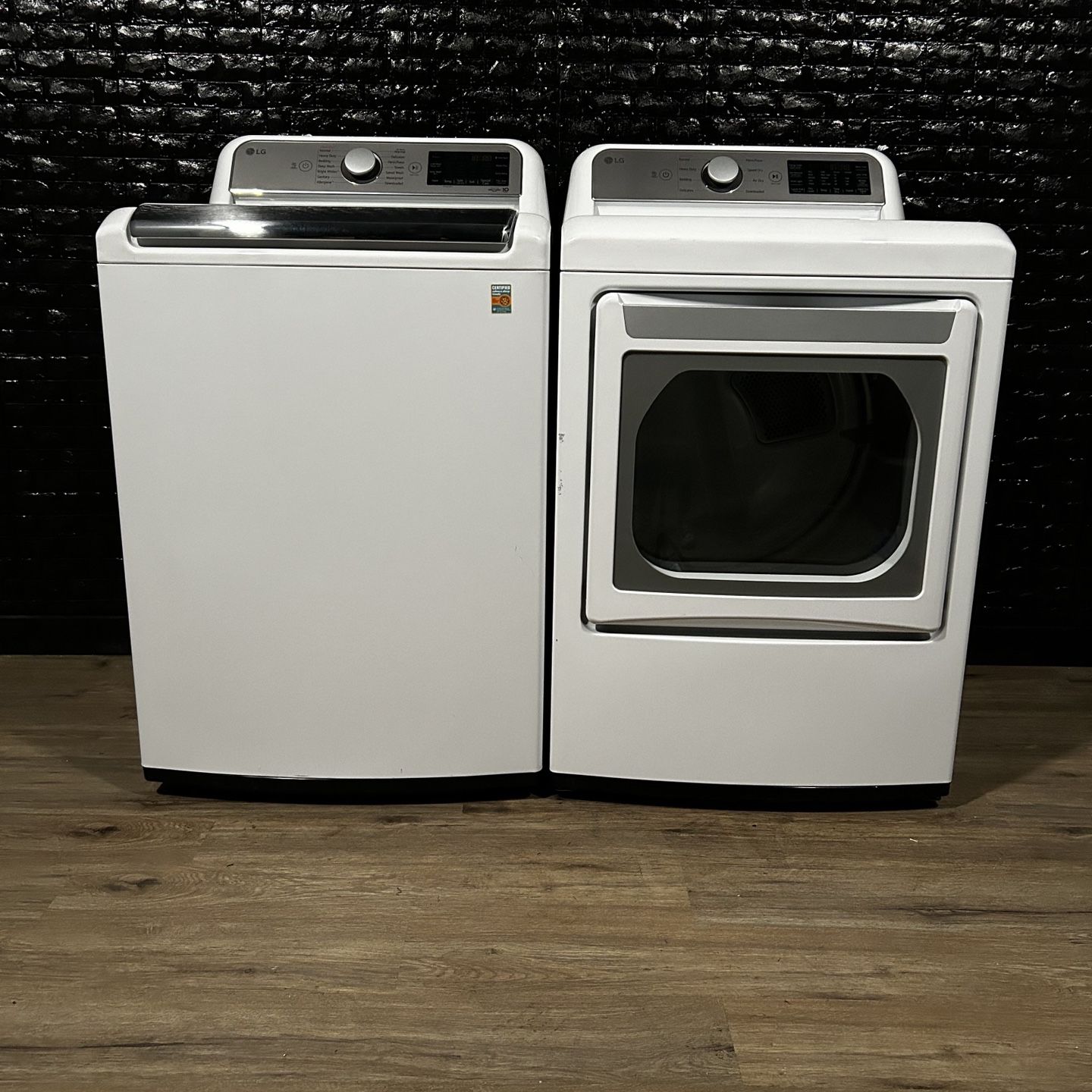 LG Washer & Dryer w/Warranty! R1628A & R1612A