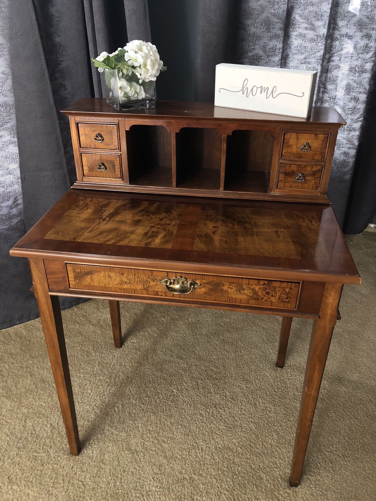 Wooden Desk/Vanity
