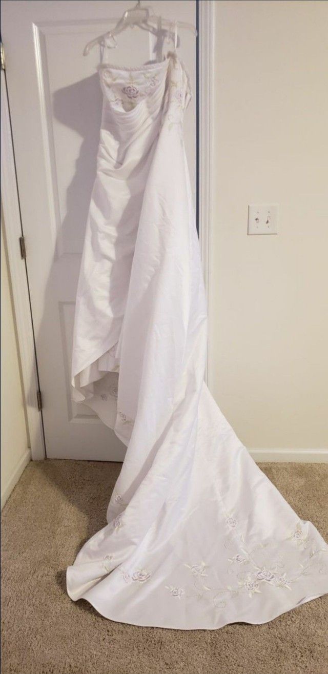 Sz 12 corset David's Bridal Wedding Dress