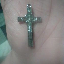 Silver Cross Pendant  