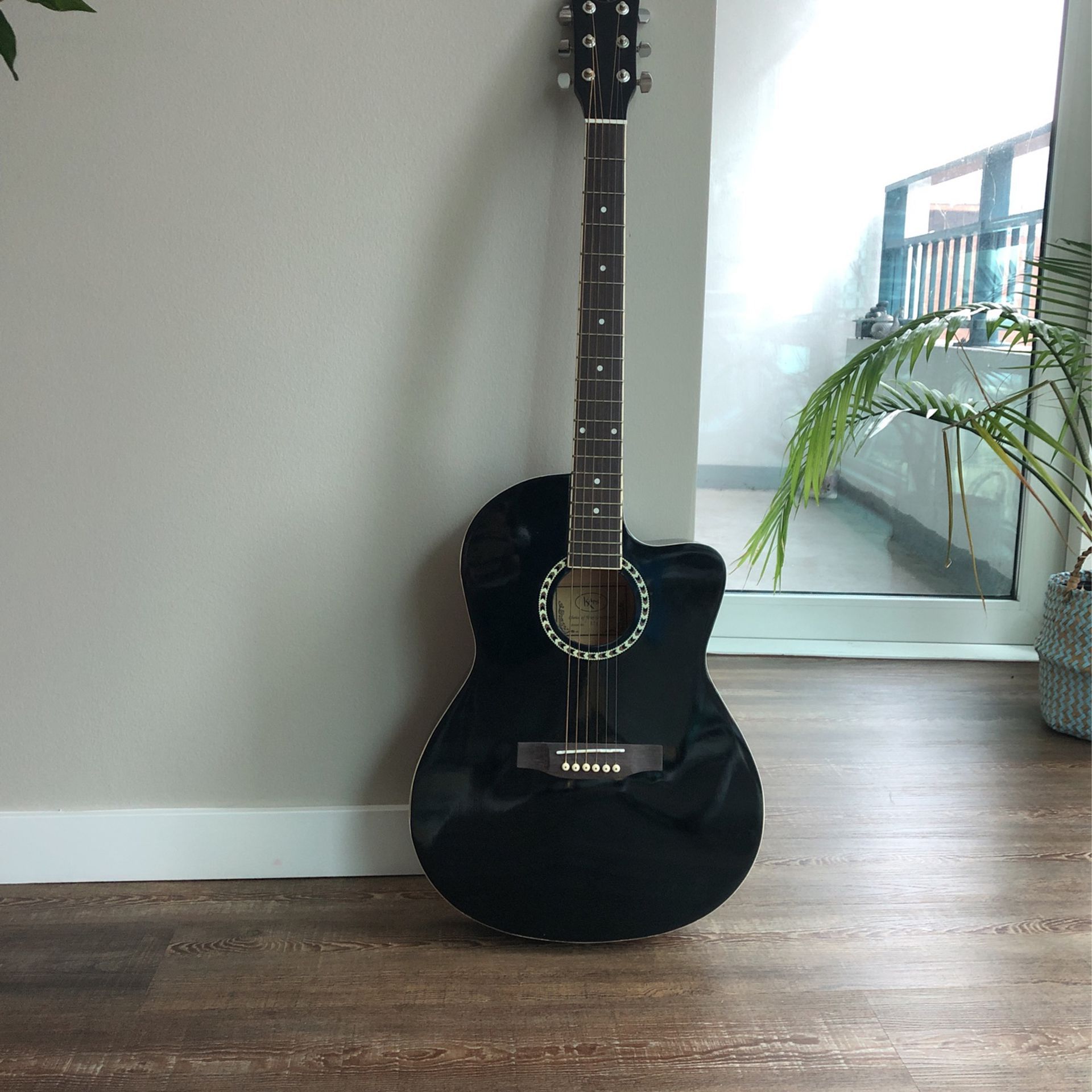 Acoustic Guitar (Black Color)