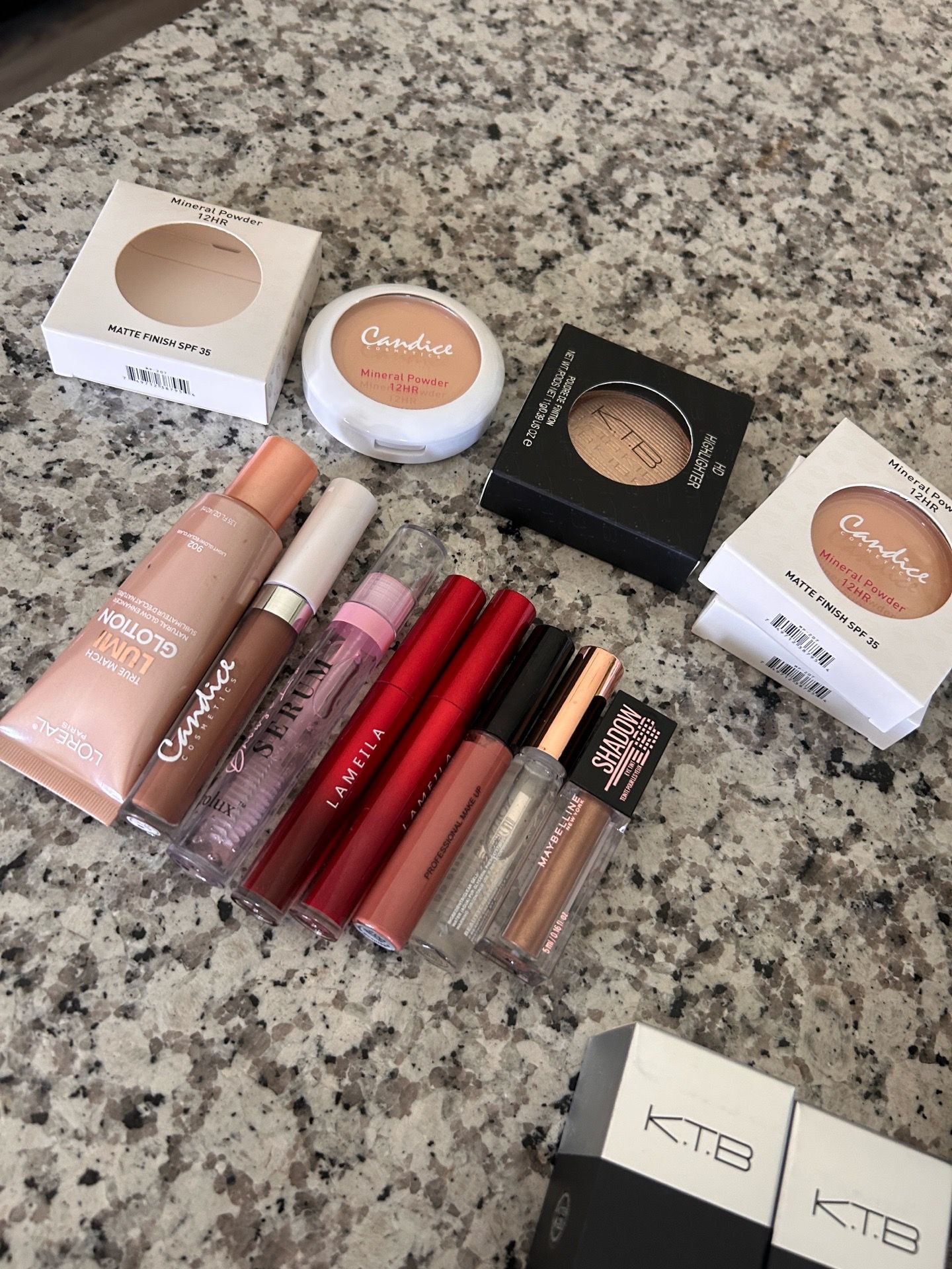 I have all this make up not free. I’m selling it altogether. It’s quality. I just have super sensitive skin and I didn’t tolerate it. Most of them are