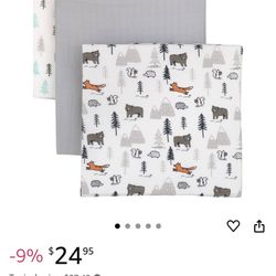 Carters Muslin Swaddles