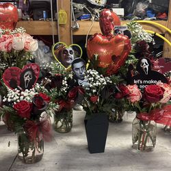 Horror Valentines Arrangements 