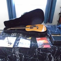 Esteban American Legacy Electric Acoustic Guitar+Accessories 