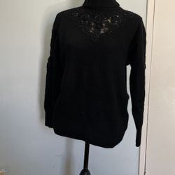 Black Women Sweater Size S-M