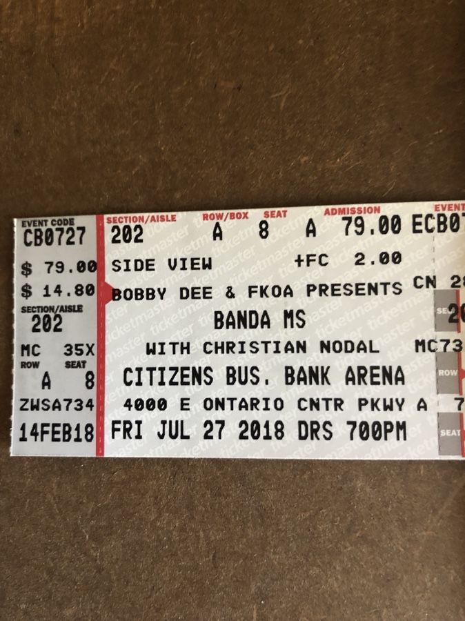 BANDA MS Friday 7/27/2018