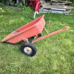 Lawn Tractor Dump Trailer 