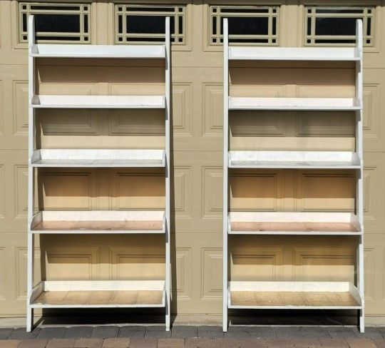 Garage Sale 2 Bookshelves $25.00 EACH.