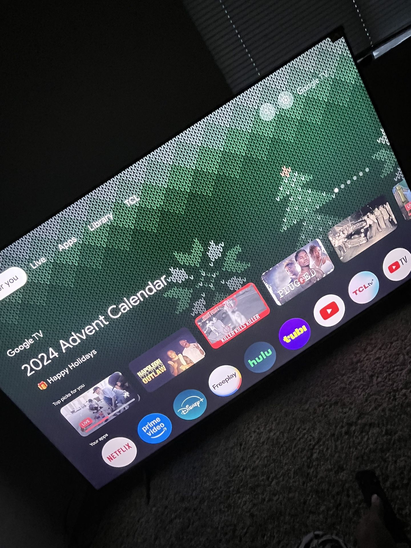 75 In TCL Tv